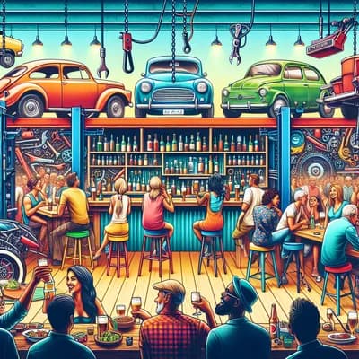 Zicos Bar Tour au Garage