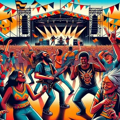 Rock Music Festival - la Minute Blonde à Marennes