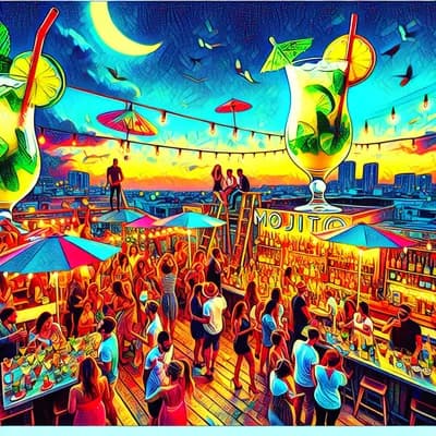 Soirée mojito à l'echoppe rooftop