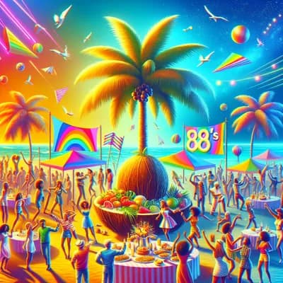 Live au Cocotier : Food For Mood / années 80 !