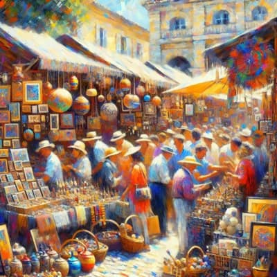 Photographies de Pascal François au marché des créateurs de St Denis d'oléron