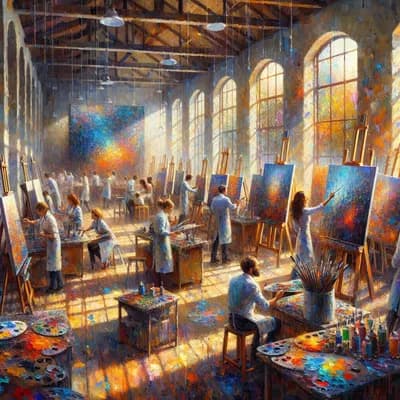 Séance de liberté créative à Marennes