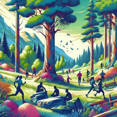 Course & renforcement / en forêt