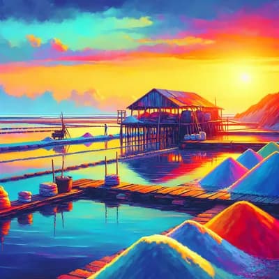 Photographies de Pascal François au port des salines