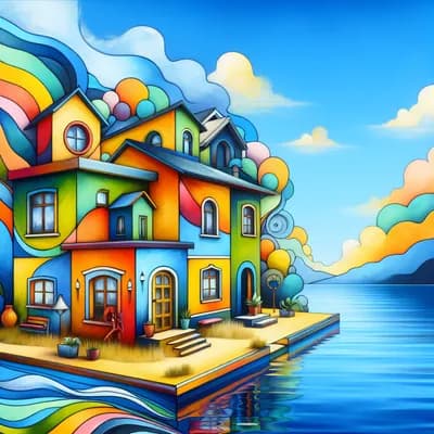 Atelier 4-6 ans / Ma maison de bord de mer