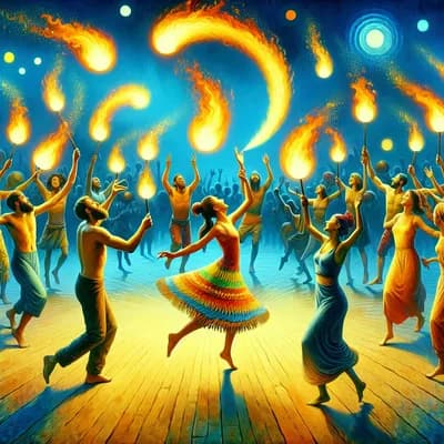 Initiation jonglerie de feu