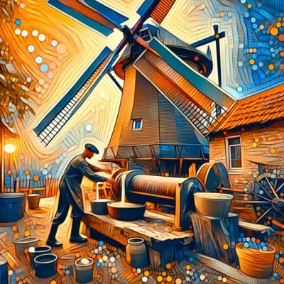Savoir-faire meunier au Moulin de La Brée