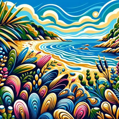 Eglades de moules, huîtres naturelles et incroyable vue sur mer