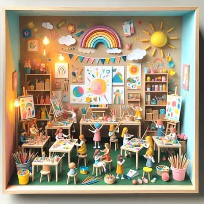 Atelier 7-12 ans / Diorama