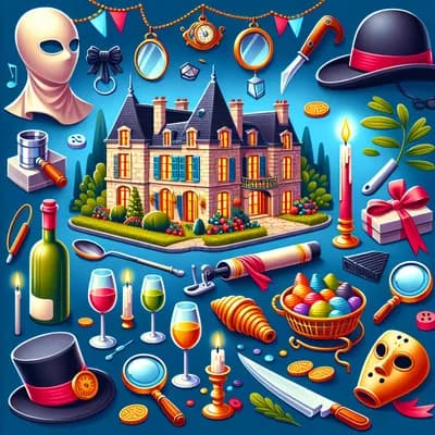 🎭🕯️ Murder Party au Clos de Bellevue🕯️🎭