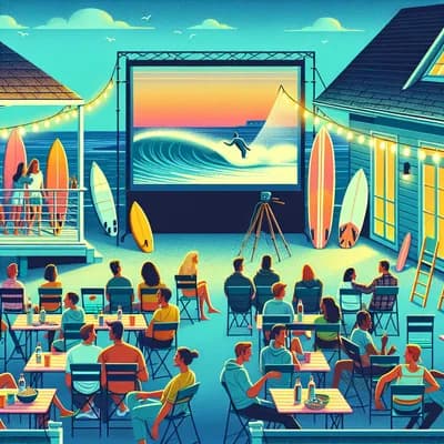 Soirée Ciné surf au Shapers Club House à Marennes