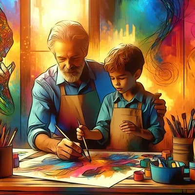 atelier découverte art thérapie parent/enfant