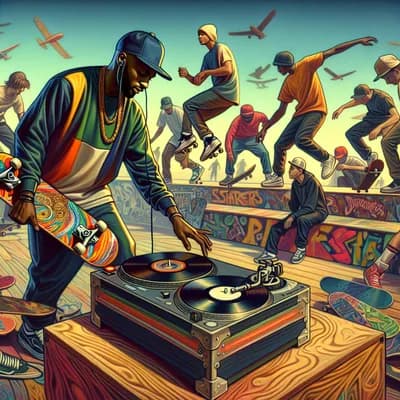 Skate - Exposition - Dj Set Hip-hop Au shapersclub House à Marennes