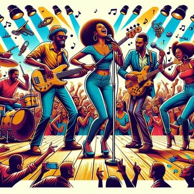 Concert Marv On Up Funk/groove