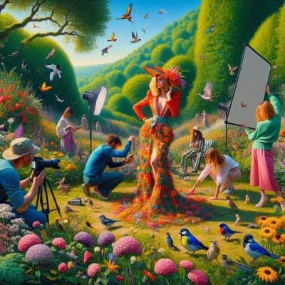 Journée Mini-shooting photo dans la nature Oléronaise