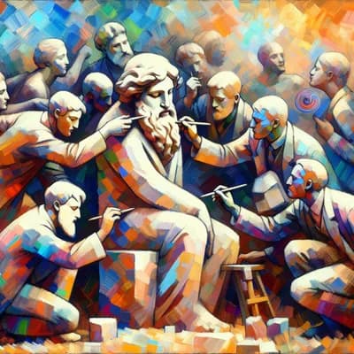 Initiation sculpture sur pierre