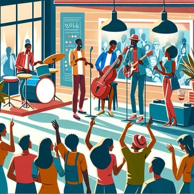 Concert soul à l'echoppe avec doyat