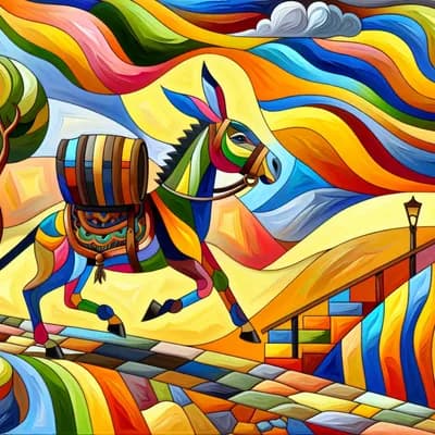 Balade à dos d'âne