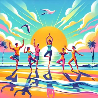 Gainage & Posture - sur la plage