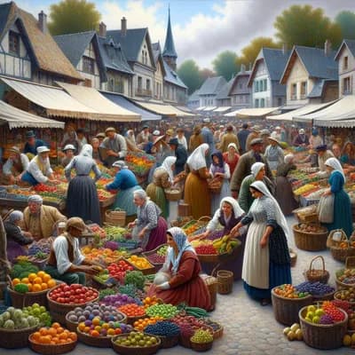 Marché hebdomadaire de Bsm