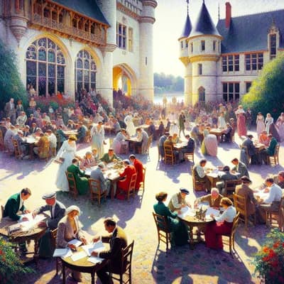 Grande Dictée au Château D'oléron