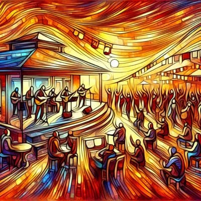 Concert de fermeture dune à l'echoppe