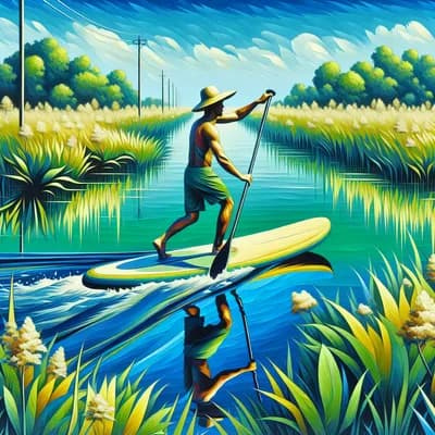 Sup rando: paddle dans les marais