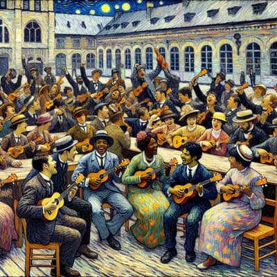 Initiation ukulélé à St-denis