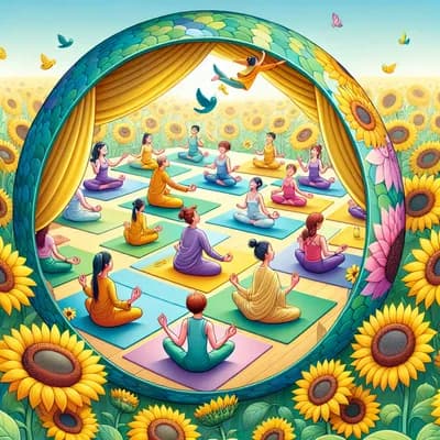 Hatha Yoga Doux au Cocon 🌻 par Caro Yoga