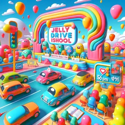 Auto-école jelly drive Io