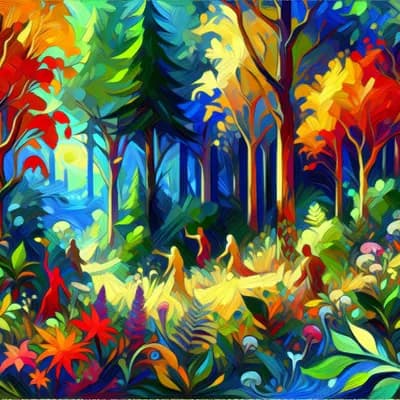 L’exploration sensuelle en forêt