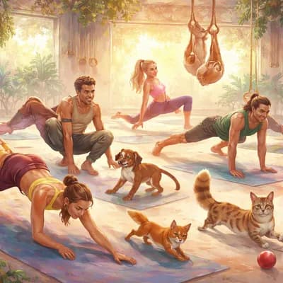 Session Animal Flow au Fight Lab