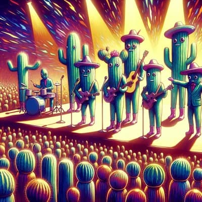 Concert cactus the marvellous dudes