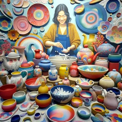 💧expo Vente Céramique 🩵 Marie Morère Céramiste 🥣