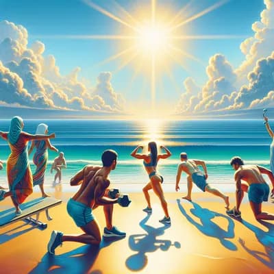 Renforcement Musculaire - face à la mer