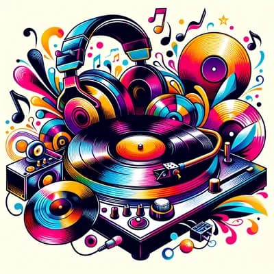 Dj Set vinyle À la Colo&co