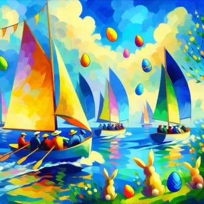 Stage de voile - vacances de Pâques