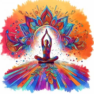 "dessine ta pose de Yoga" avec Merveille en soi âšđ