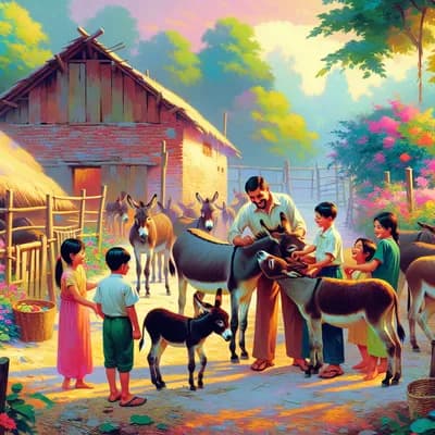 Animation famille à la Ferme aux Ânes