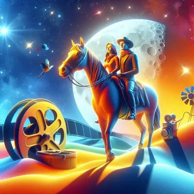 Film "À demain sur la lune" en présence d'Hassen Bouchakour et de son cheval Peyo