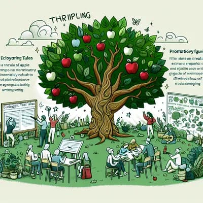 CREA - Ciné-Contes : Film "Les contes du Pommier" + atelier d'écriture de contes écologiques