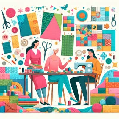 Création patchworks - rencontre avec Sophie Lesort-Pajot
