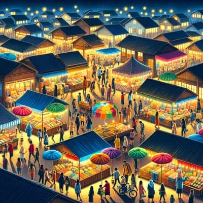 Village Gourmand (marché nocturne) - Les Nocturnes de Chéray