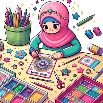 Atelier jeune public - Réalise ta carte à secouer