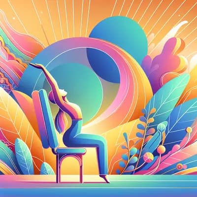 ✨un souffle de douceur ✨ hatha yoga sur chaise