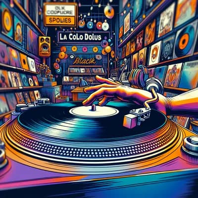 Vinyl Shop - La Colo Dolus - Black Rackam