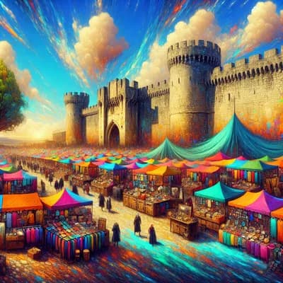 Vide-grenier sur les remparts