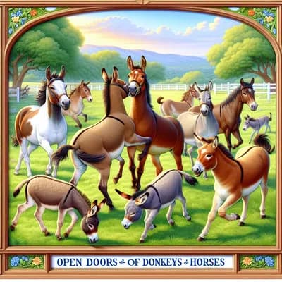 Portes Ouvertes de l'Apac (association de protection des ânes et des chevaux