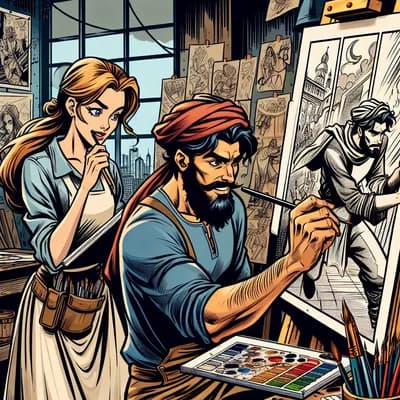 Atelier-rencontre : Joachim Hérissé et Marion Bulot auteurs de la BD Le Caillou