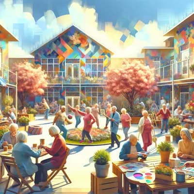 Marché de Printemps Residence services seniors Oh Activ